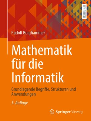 cover image of Mathematik für die Informatik